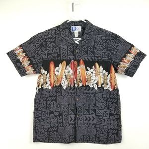 RJC Men's M Shirt Hawaiian Surf Boards Aloha IA15